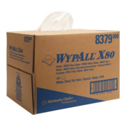 Torchon Wypall X80 8379 L427xl318env. mm 1 couche blanc 1 box x 160 serviettes K-1