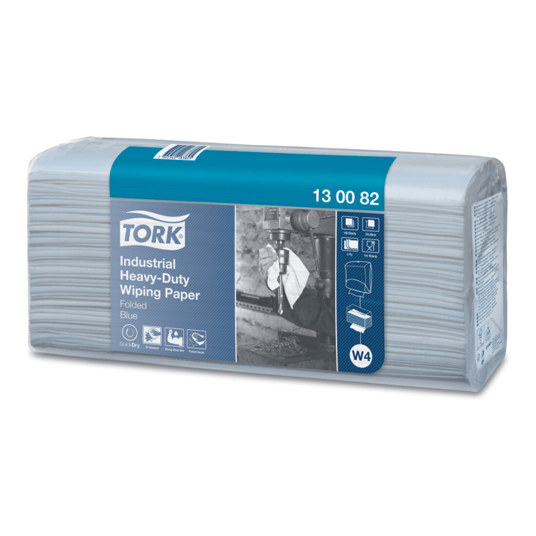 Tork Extra Starke Industrie Papierwischtücher-Set 5-teilig