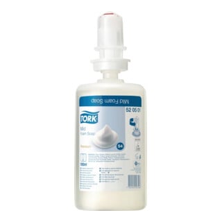 Tork Mousse de savon Premium S4 douce 6x1 Litre