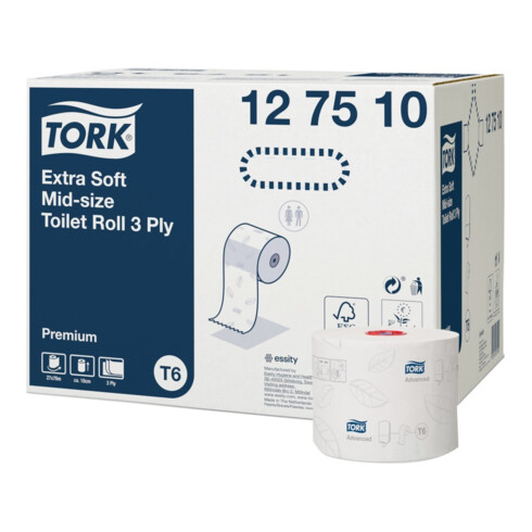 Tork Papier toilette Premium Mdi T6
