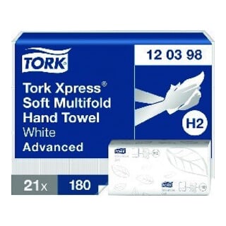 TORK Xpress serviettes Multifold douces