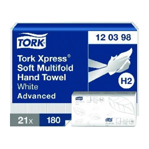TORK Xpress serviettes Multifold douces