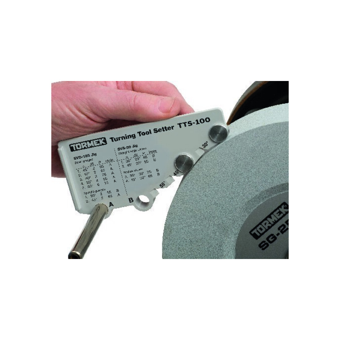TORMEK Einstellehre für Drechsel- werkzeuge TTS-100