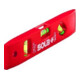 Torpedowasserwaage PTM 5 20cm ABS Ku.rot 1,50 mm/m Magnet SOLA-1