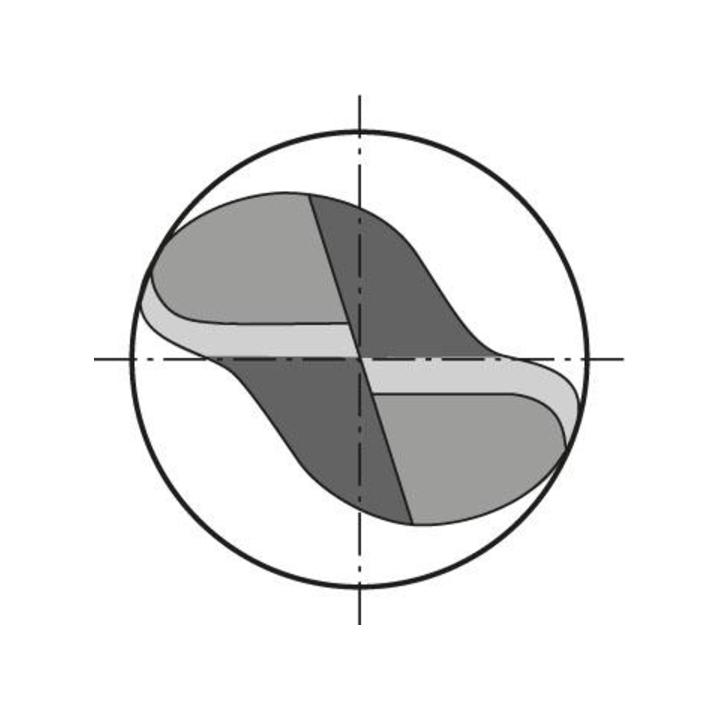 Torusfr. WN VHM Signum 2,0/0,5mm Z 2 L Gühring