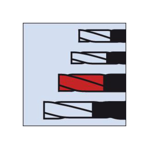 Torusfr. WN VHM Signum 6,0/2,0mm Z 2 L Gühring