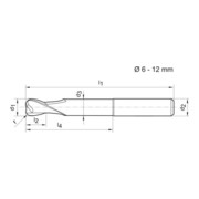 Torusfr. WN VHM Signum 8,0/2,0mm Z 2 E.L Gühring-1