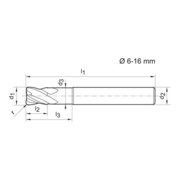 Torusfr. WN VHM TiALN 6,0/0,60mm Z4 E.K. FORMAT-2