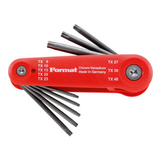 Torx-Winkelschraubendr. T 9-T40 Stz.i.Klh. FORMAT