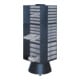 Tour pivotante l.880xP880xH1600mm p. 12 tiroirs tôle en acier bleu foncé RAACO