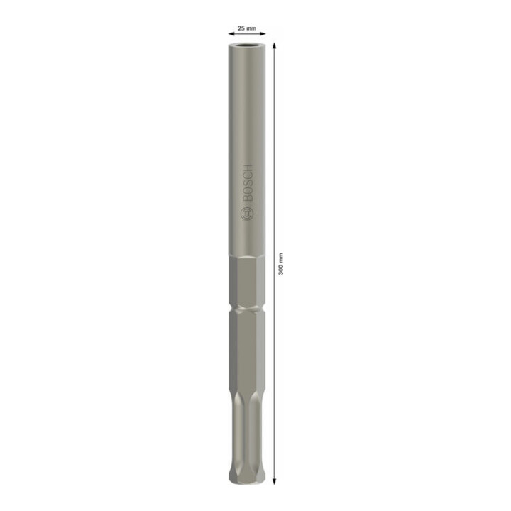 Tourne-disque Bosch avec porte-clou hexagonal de 22 mm 300 x 25 mm