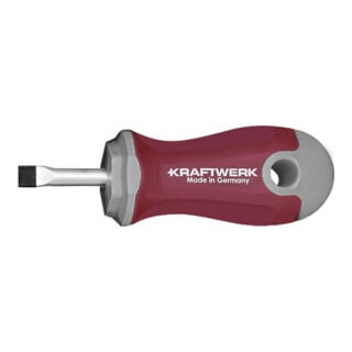 Tournevis à fente court Kraftwerk PRO LINE 5.5 1 25