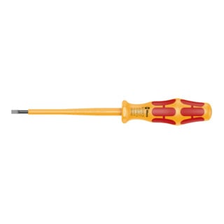 Tournevis à fente Kraftform isolé Wera 1060 i VDE, 0.6 x 3.5 x 100 mm