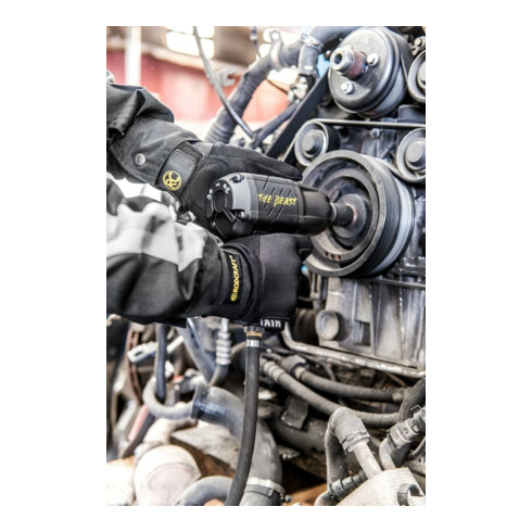 Tournevis à frapper pneumatique RC 2277 12,5 mm (1/2po.) A4-kant 60-900 Nm RODCR