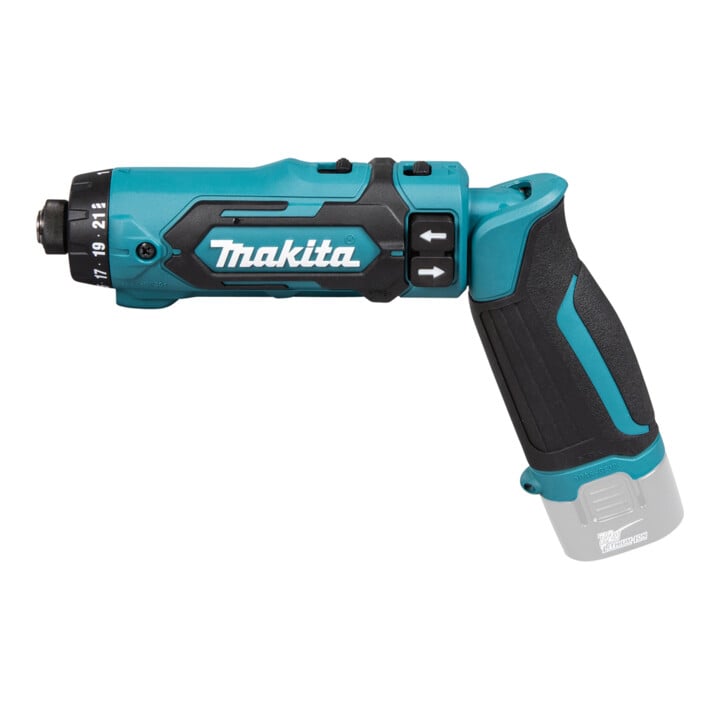 Tournevis articulé Makita sans fil 7,2 V (sans batterie, sans chargeur) DF012DZ