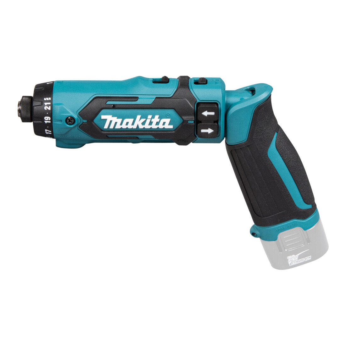 Tournevis articulé Makita sans fil 7,2 V (sans batterie, sans chargeur) DF012DZ