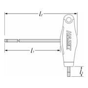 Tournevis avec manche en T 829KK-6 6 mm HAZET-5