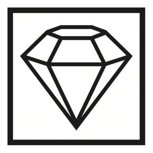 Tournevis Bosch Fraise à percussion diamant Impact diamant, PH2, 50 mm