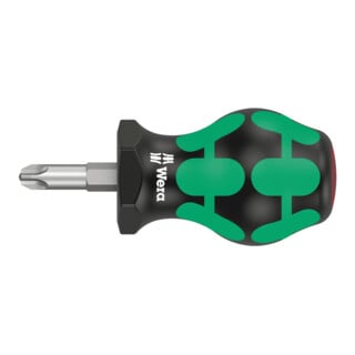 Wera Tournevis Phillips Stubby 350 PH cruciforme/Vergaser