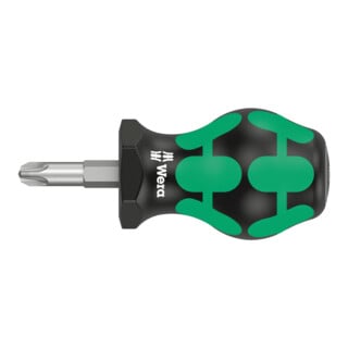 Wera Tournevis Stubby Pozidriv 355 PZ cruciforme/Vergaserschraubendreher