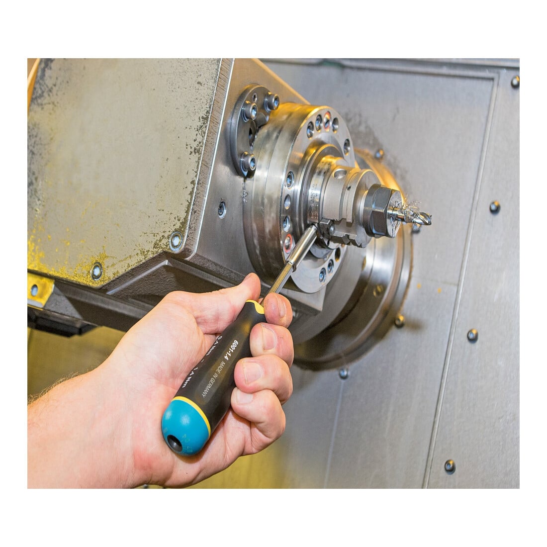 Tournevis dynamométrique HAZET 6001, avec porte-embout enfichable