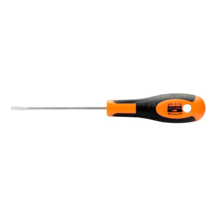 Tournevis E/D/E fente 0,8 x 4,0 x 125 mm 205 mm