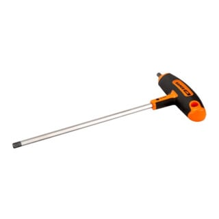 Tournevis E/D/E manche T, six pans creux 4 mm, 188 mm