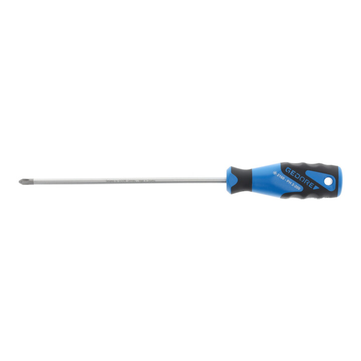 Tournevis Gedore 3C à empreinte cruciforme PH 2 200 mm