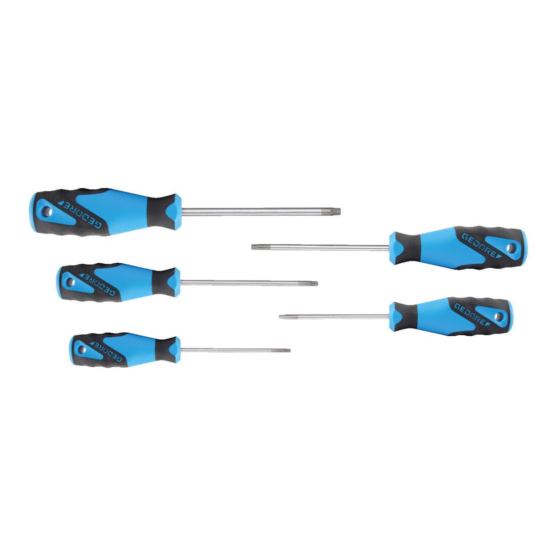 Tournevis Gedore 3C jeu de 5 pièces TX T10-T30