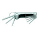 Tournevis Gedore à déport réglé dans le clip 8 pcs TX T9-T40-1