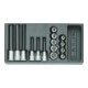 Tournevis Gedore de 1/2" dans le module 1/3 ES (1500 ES-IN 19 LKM)-1