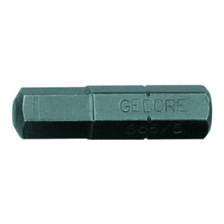 Tournevis Gedore embout 1/4", paquet économique 10 pcs, douille hexagonale 5 mm