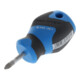 Tournevis Gedore, forme courte, empreinte cruciforme PZ 1