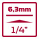 Gedore Red Screwdriver bit insert 1/4 TX BO-4