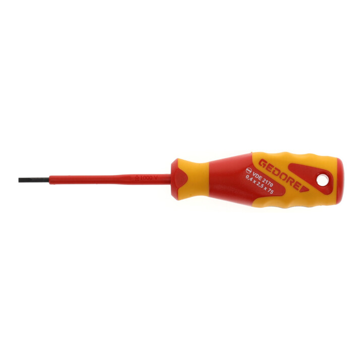 Tournevis Gedore VDE fente 2,5 mm
