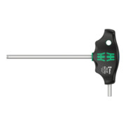 Tournevis hexagonal Wera 454 HF à poignée croisée Hex-Plus avec fonction de maintien, 6 x 150 mm