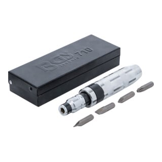 Tournevis impact avec embouts 5 pièces BGS