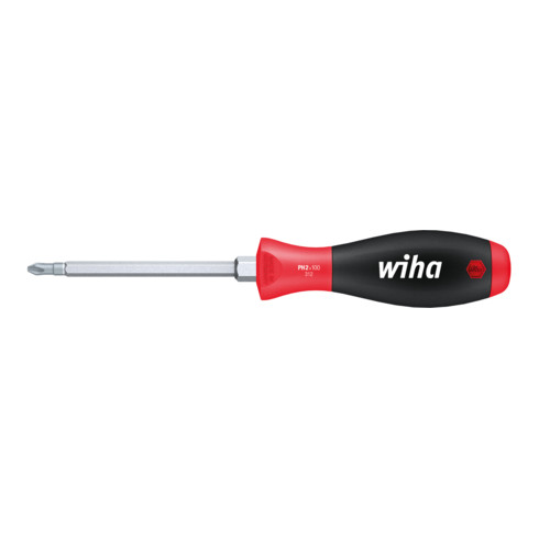 Tournevis cruciforme Wiha SoftFinish Phillips, avec lame hexagonale