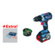 Tournevis sans fil Bosch GSR 18V-60 C, avec GCY 30-4, 2 x 5,0 Ah, L-BOXX, Gedore-BOXX-1