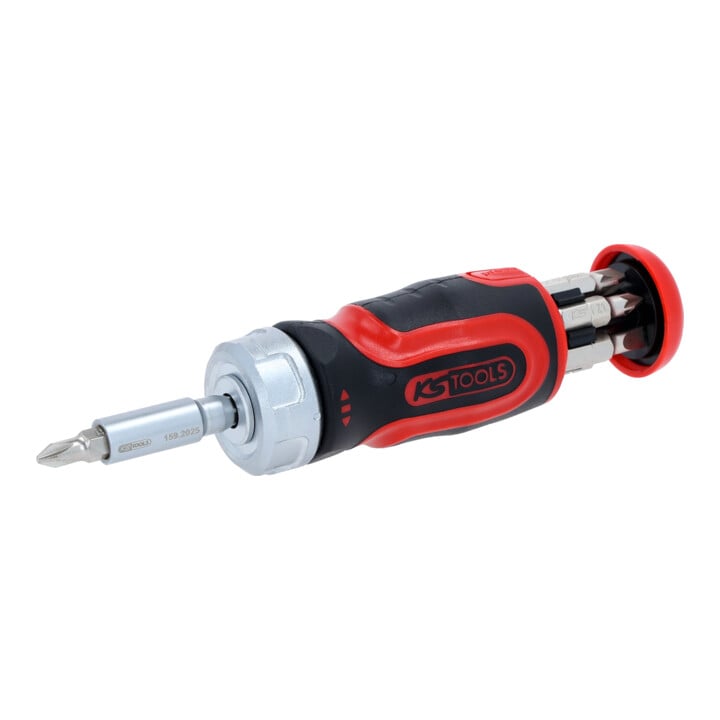 Tournevis tom pouce à cliquet KS Tools 1/4" 6 en 1