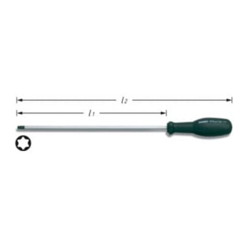 Tournevis TX trinamique HAZET 803LG extra long
