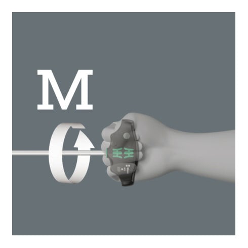 Clé à douille à poignée croisée Wera 495, 230 mm