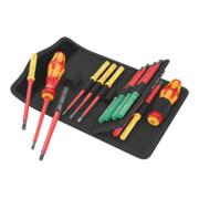 Tournevis Wera Kraftform Kompakt VDE 17 Universal 1 Tool Finder, 17 pièces