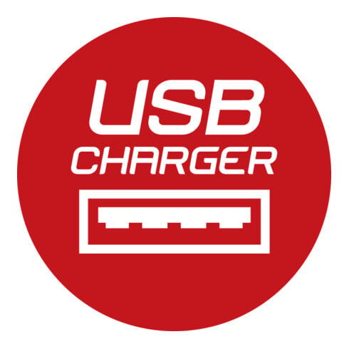 Tower Power USB-Charger stekkerdoos 3-voudig met 2 USB-laadstekkerdozen 2m H05VV-F 3G1,5, inschuifbaar in tafelblad