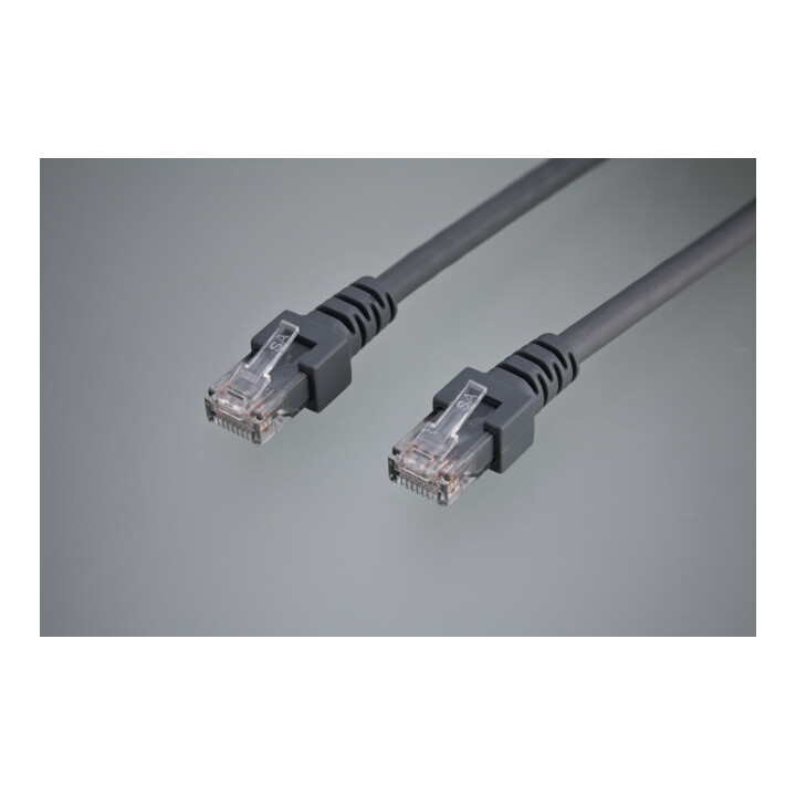 Tower Power USB-oplader en LAN-desktopstekkerdoos 3-voudig 2xLAN-RJ45, 2xUSB, 2m H05VV-F 3G1.5 zilver/zwart
