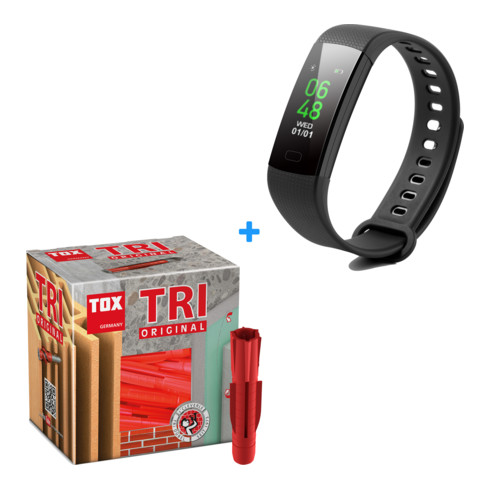 TOX Action Package Goujon universel Tri + bracelet de fitness