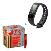 TOX Aktionspaket Allzweckdübel Tri + Fitness-Armband