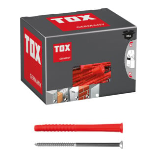 TOX Allzweck-Langdübel Constructor 10x135 mm + Schraube