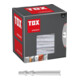 TOX Ancre de cadre polyvalente Tetrafix XL 10/100-1