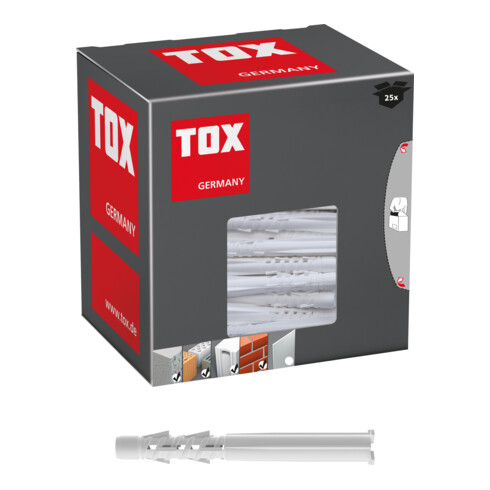 TOX Ancre de cadre polyvalente Tetrafix XL 10/100